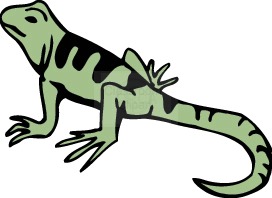 Iguana Clipart : iguana_77 - Free Clipart Images