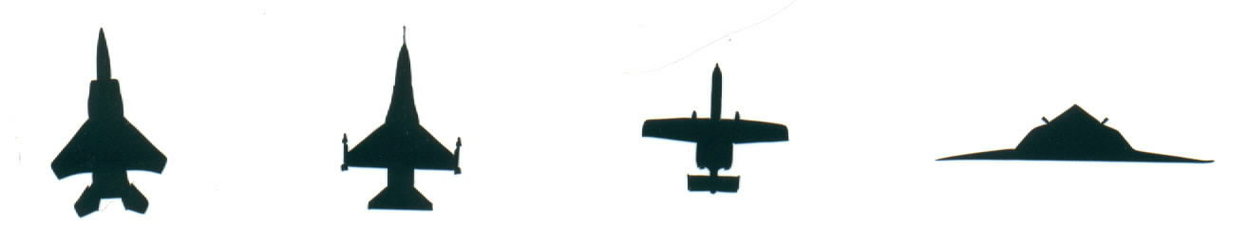 F 15 Silhouette Clipart - Free to use Clip Art Resource