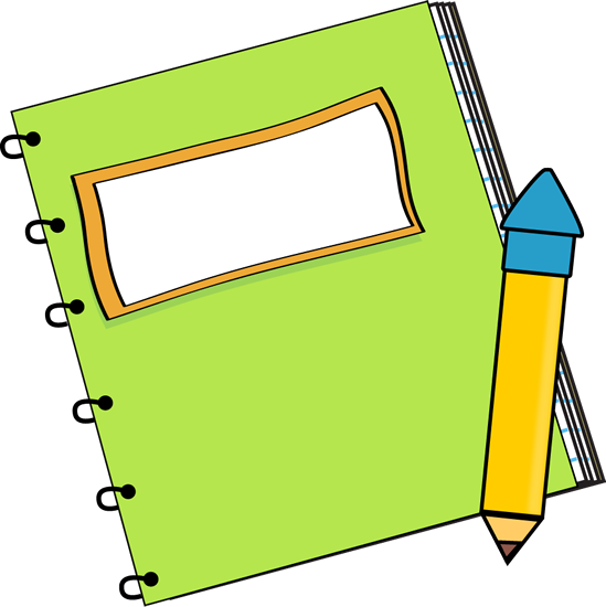 Cute Notepad Clipart