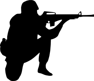 Clipart of soldier