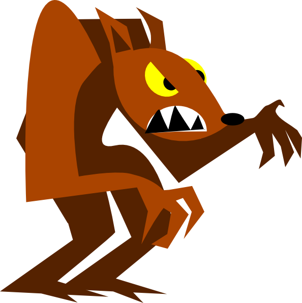 Halloween Werewolf Clipart - Free Clipart Images