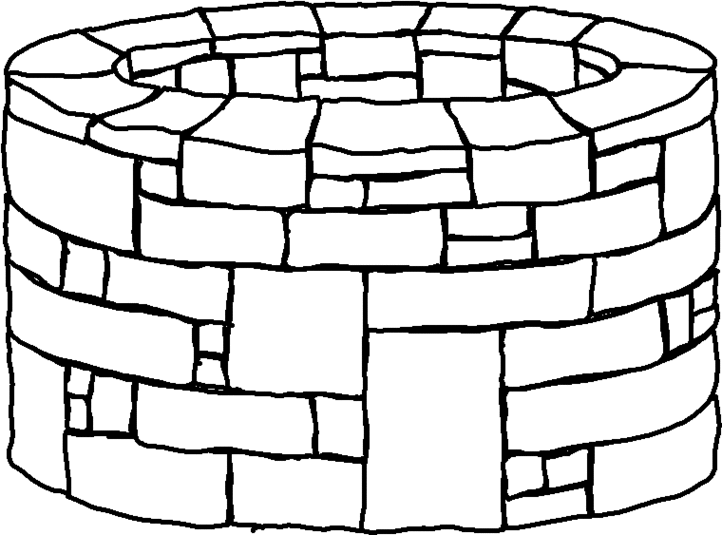 Well Colouring Pages Clipart - Free to use Clip Art Resource