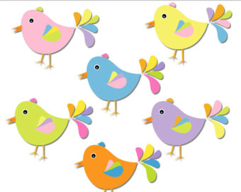 Spring Bird Clipart