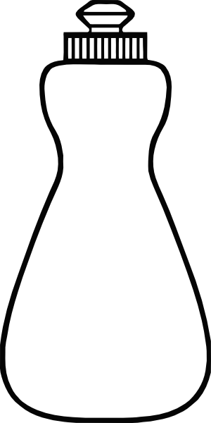 Clip Art Empty Bottle Clipart