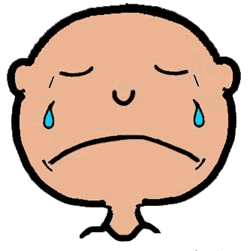 Sad Faces Emotions Clipart