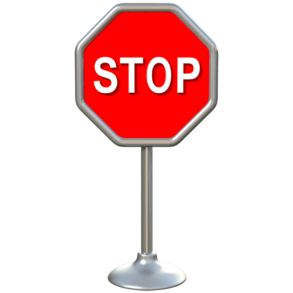 Stickers for Kids Stop sign