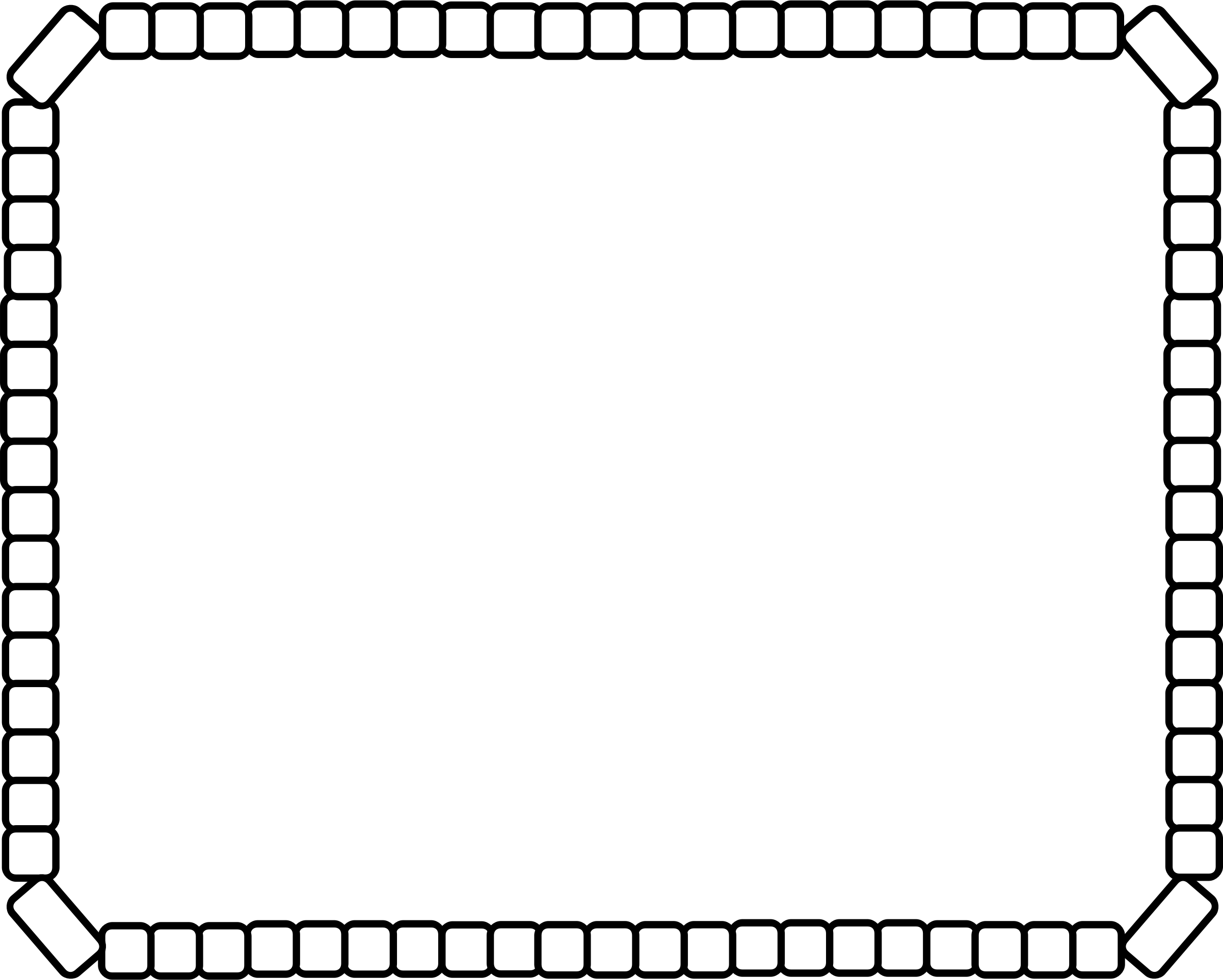 Clipart - Bigger Rectangle Stone Walls