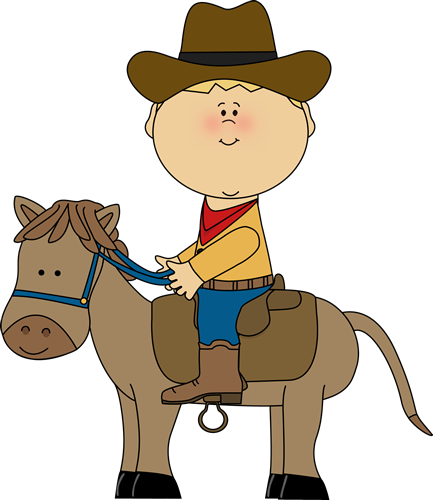 Image of Clip Art Cowboy #6948, Western Clip Art For Kids ...