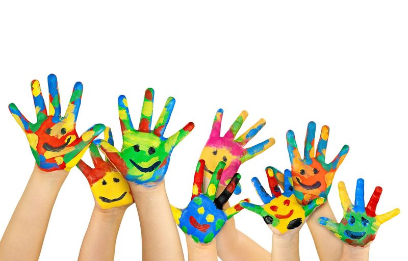 Free Colored Paint Backgrounds For PowerPoint - Abstract and ...
