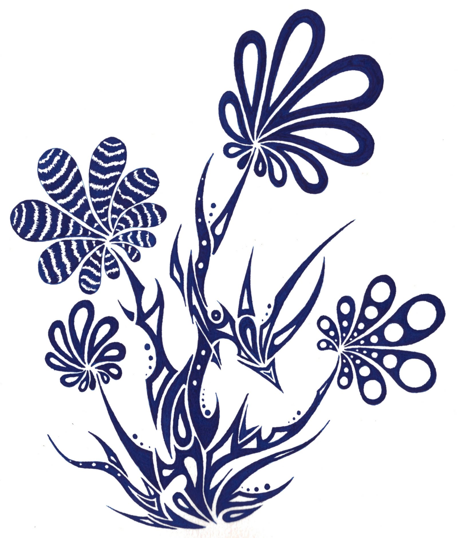 Flower Tribal | Images Guru