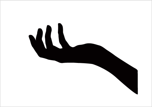 1000+ images about Hand Silhouette