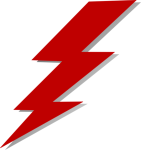 Flash Bolt clip art - vector clip art online, royalty free ...