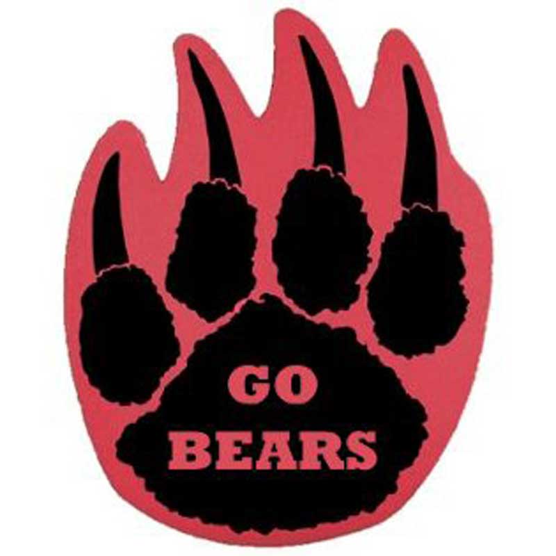 Spirit 16 in. Promotional Foam Bear Claw Mitt | 4AllPromos
