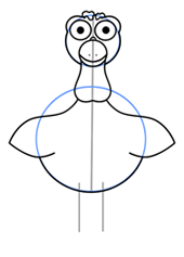 Draw a Cartoon Turkey