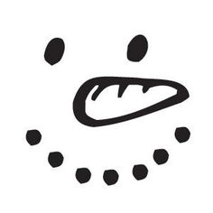 Snowman face clip art free