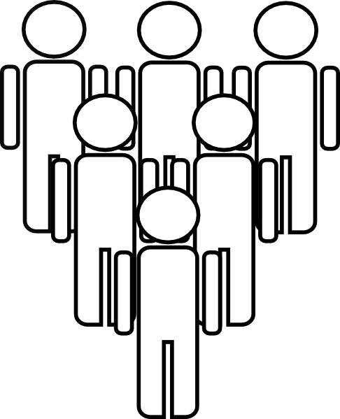 People Outline Clip Art