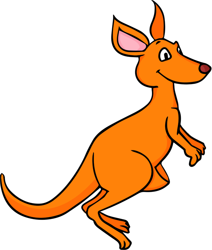 Free to Use & Public Domain Kangaroo Clip Art