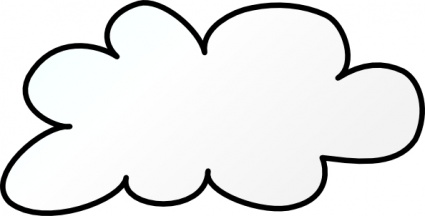 Black And White Rainbow Outline - Free Clipart Images