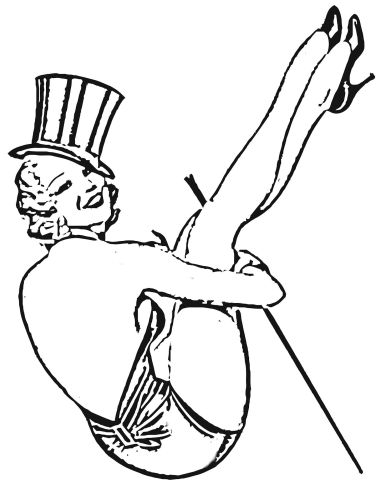 woman in top hat pin up girl - Free Clipart Images
