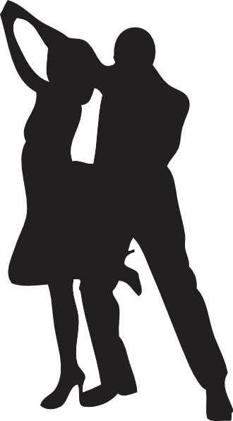 Dancing Couple Silhouette - ClipArt Best