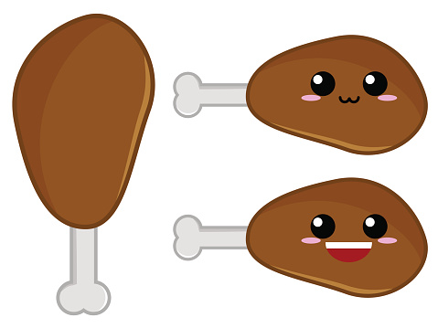 Turkey Leg Clip Art, Vector Images & Illustrations