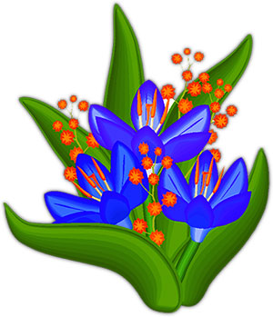 Free Flowers - Butterflies - Animated Gifs - Clipart