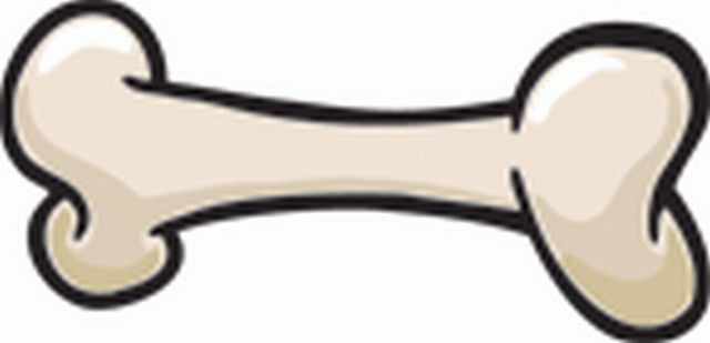 Clipart dog bone