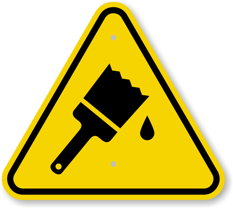 Wet Paint Signs & Tags | Best Prices Assured