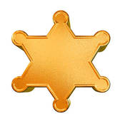 Sheriff Badge Stock Illustrations 601 Sheriff Badge Clip Art ...