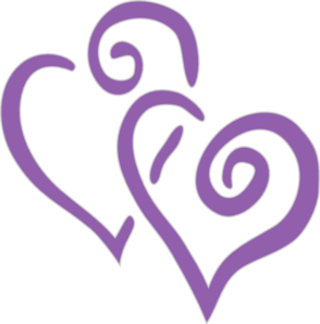 Interwined Heart clip art - vector clip art online, royalty free ...