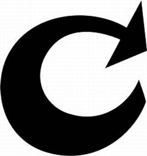 UniversalDecals - round arrow decals , car decals, custom lettering.