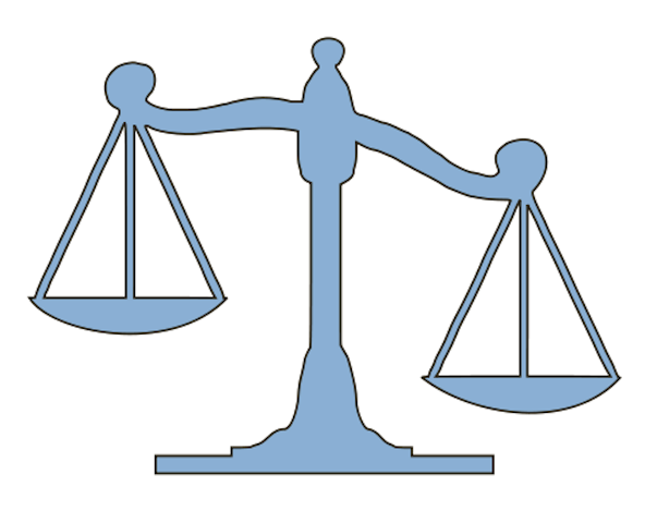 Scales Of Justice Drawing - ClipArt Best