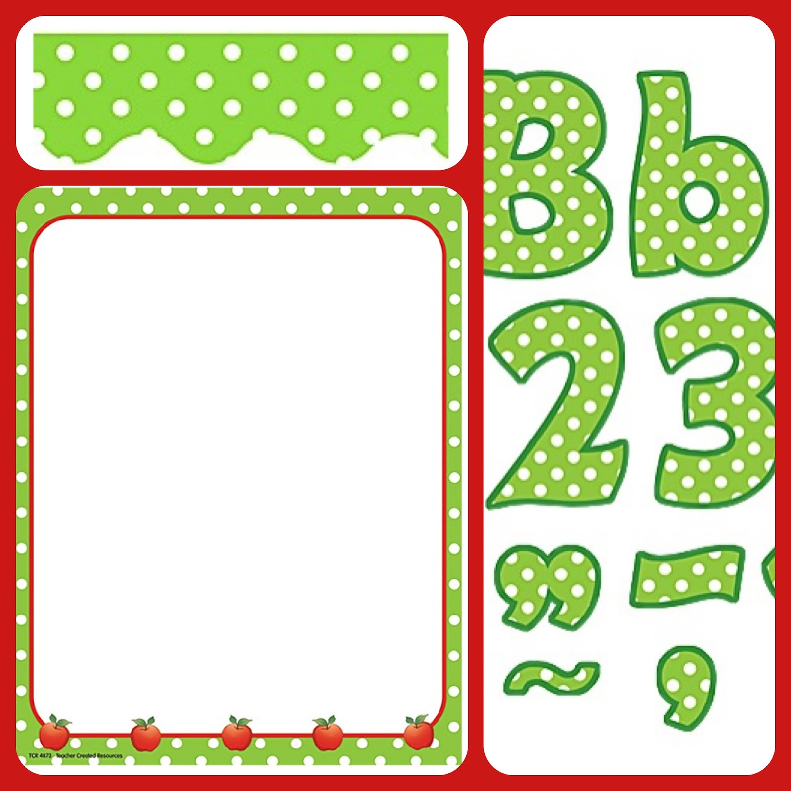 Free Polka Dot Border Clip Art - ClipArt Best