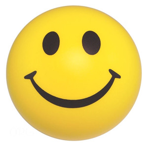 Happy Smile Face Stress Ball | Foam Stress Balls - Stress Balls