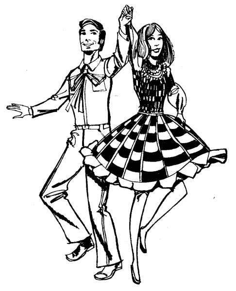 Square Dance Clip Art PG 7