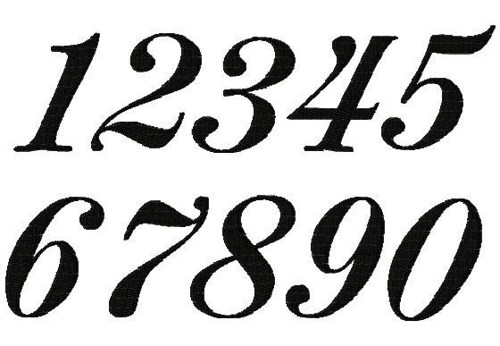 JUMBO Fancy Script - Sizes 5",6",7", and 5x7 Hoop - BUY 2 get 1 ...