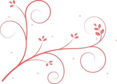 Pink flowers, Pink and Abstract