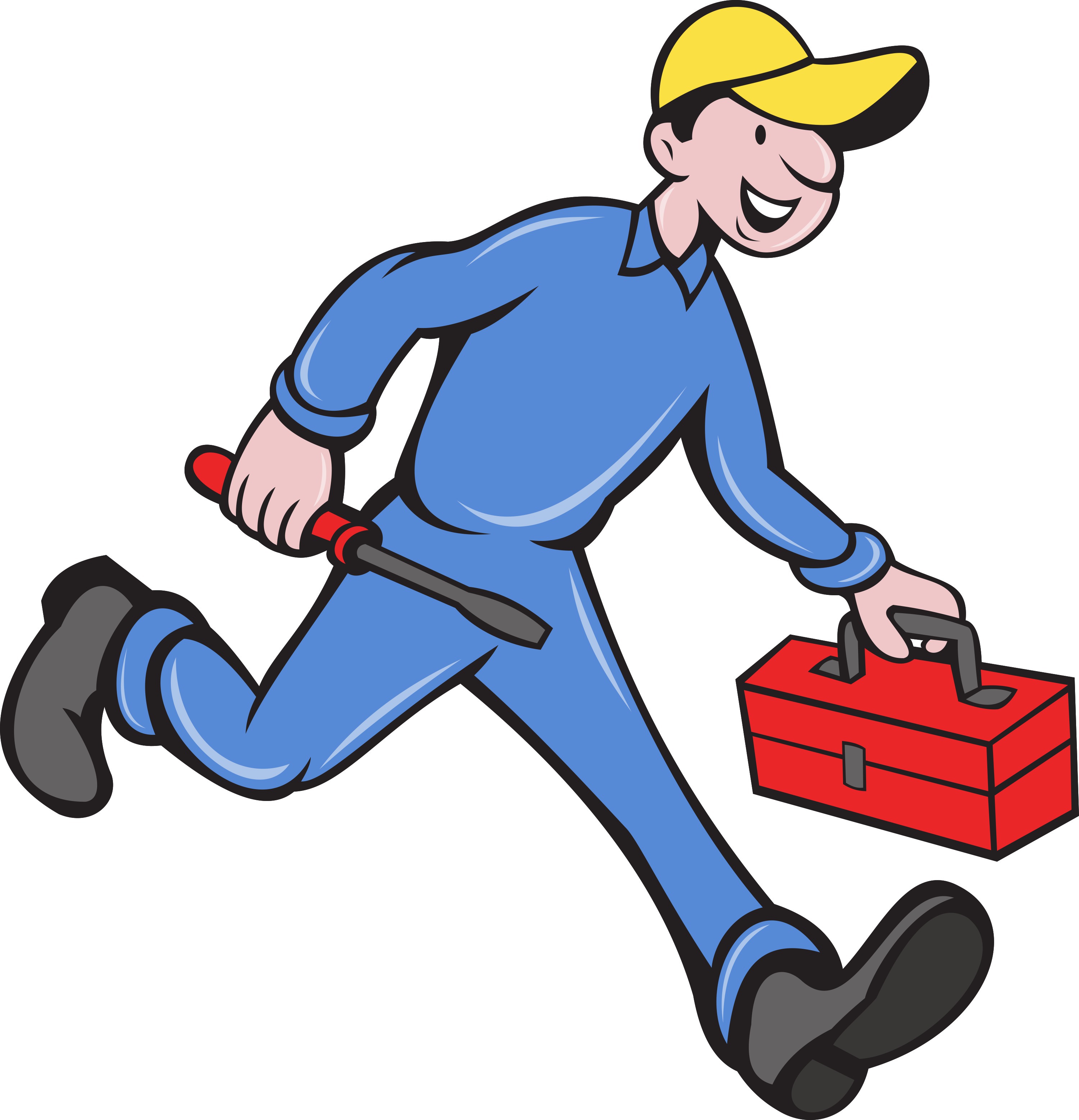 Free cartoon handyman clipart