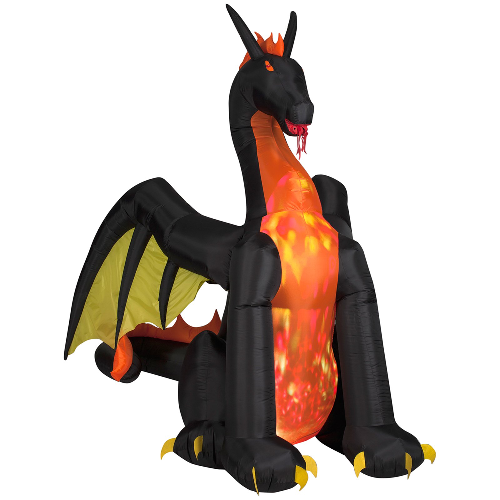 Animated Giant Airblown Winged Fire and Ice Dragon - Walmart.com