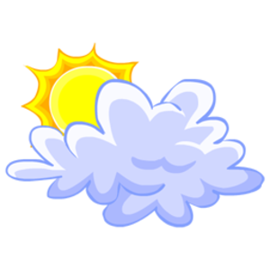Sun Cloud Clipart - Free Clipart Images