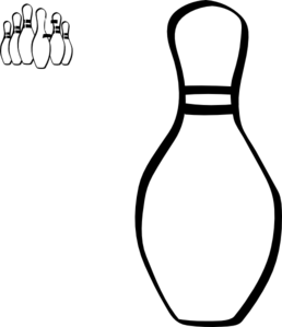 Bowling pins clipart free