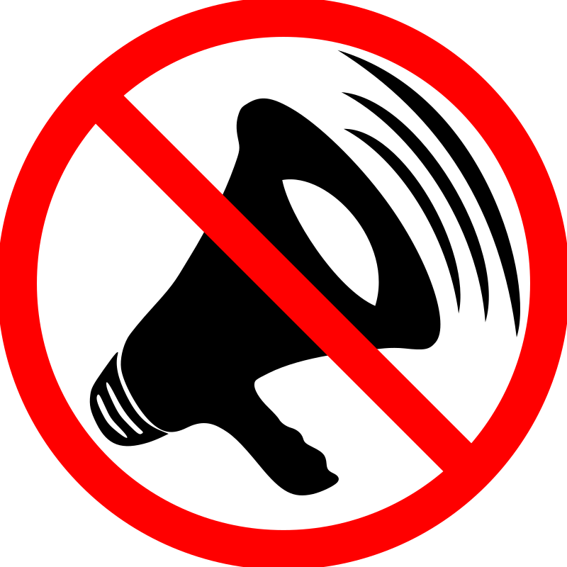 Clipart - Silence