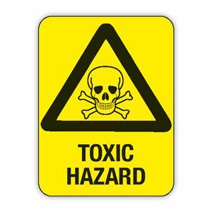CAUTION TOXIC HAZARD - Safety Signs Australia