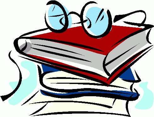 books_&_glasses clipart - books_&_glasses clip art