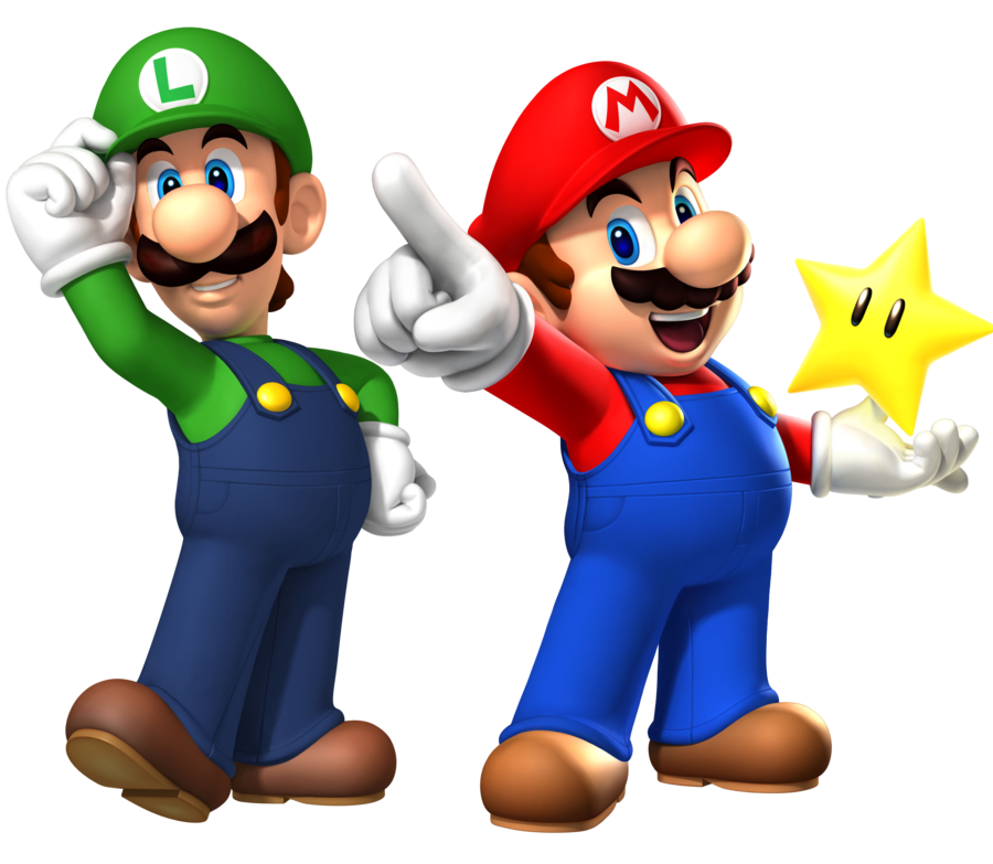Mario And Luigi Clipart