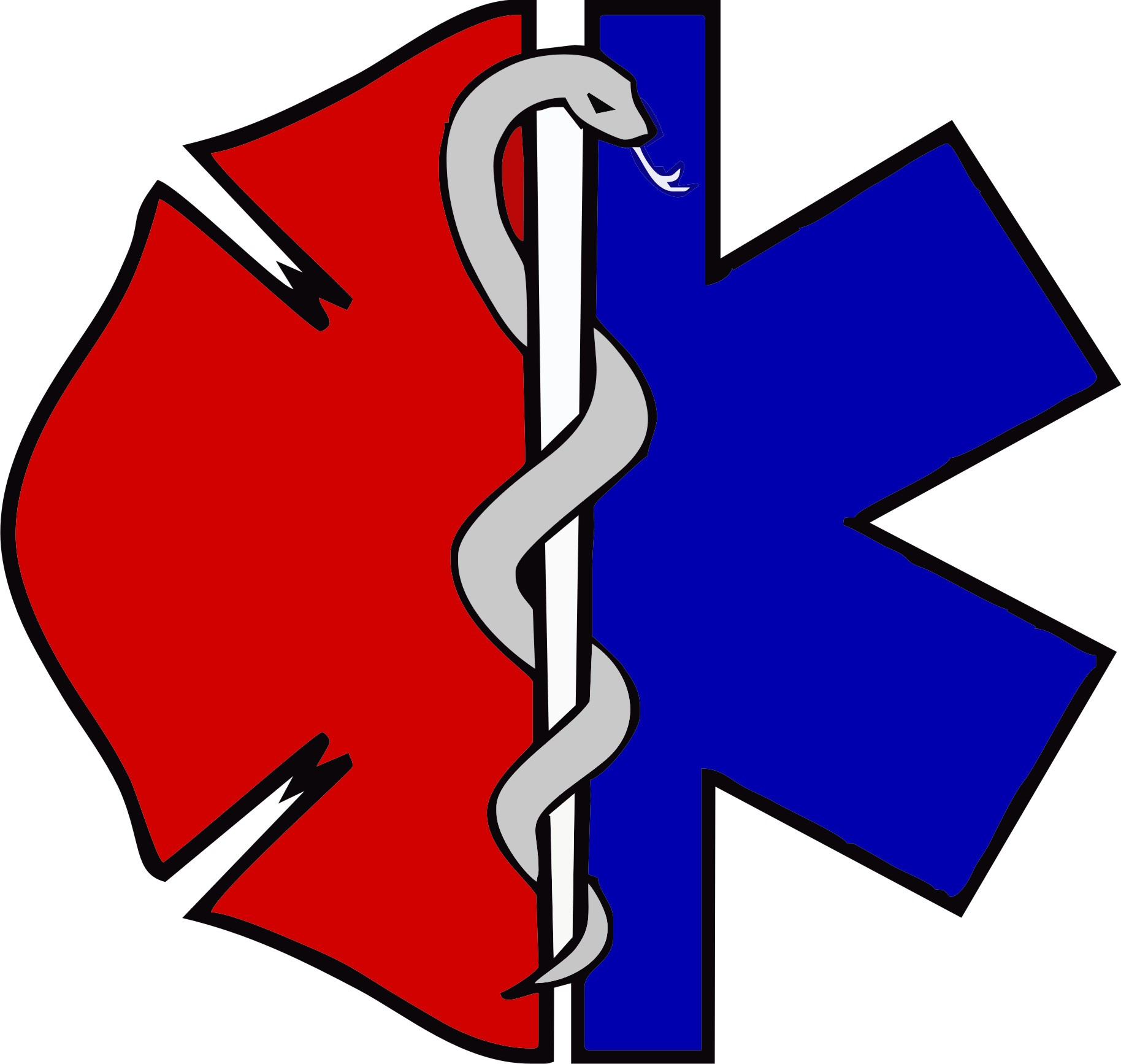 Maltese Cross Star of Life Short Sleeve T-Shirt