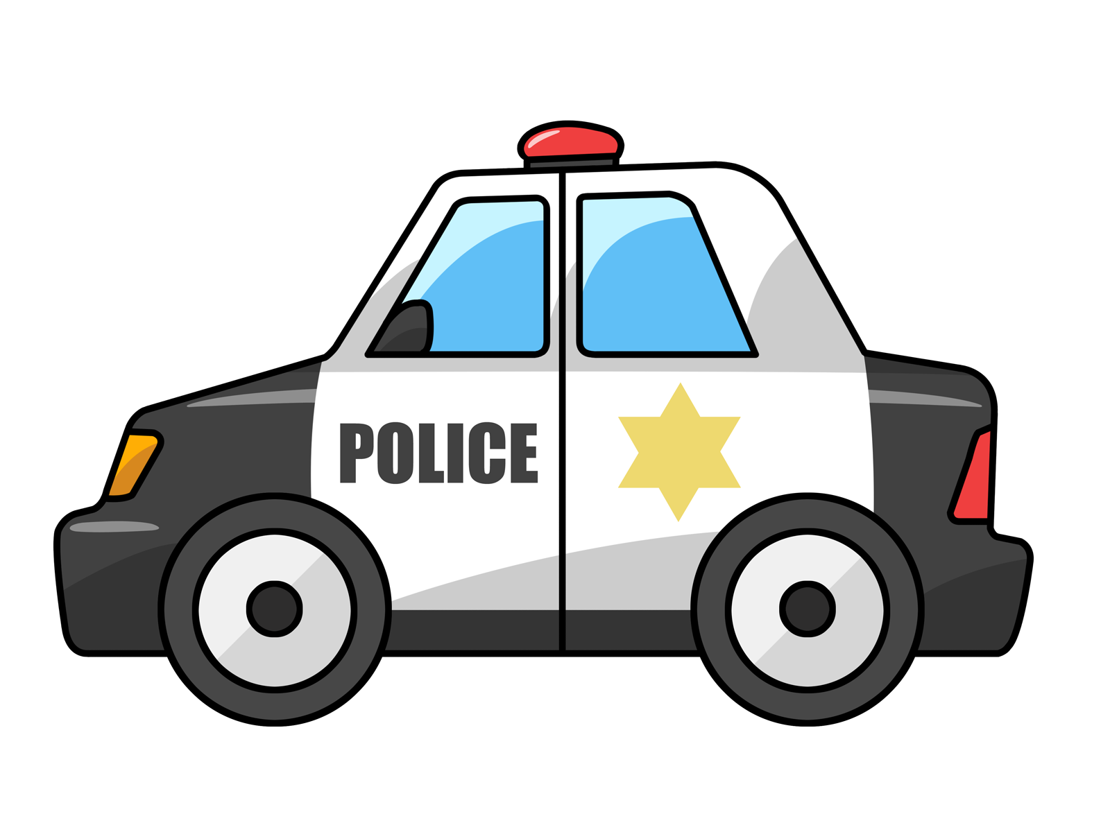 Cartoon car clipart free