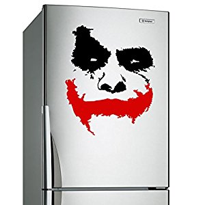 Amazon.com: ( 31'' x 26'') Vinyl Wall Decal Scary Joker Face "Why ...