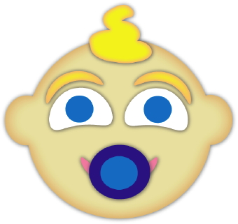 Baby Face Clipart