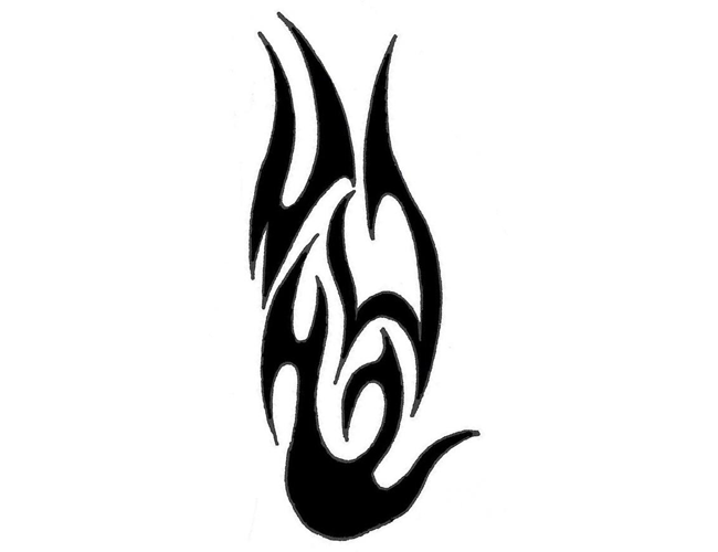 Tribal Flame Clipart